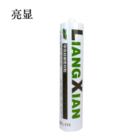 亮显 中性硅酮密封胶 L-171 黑色 300ml/支