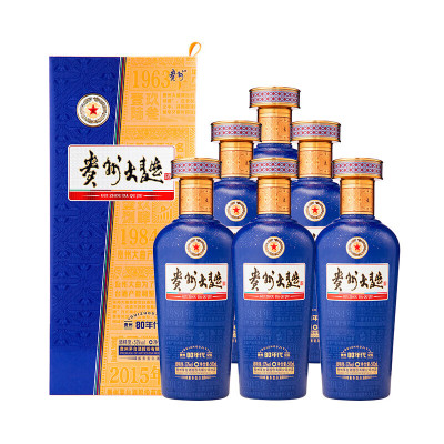 茅台 贵州大曲80年代 53度酱香型白酒 500ml*6瓶整箱装(新老包装随机发货)