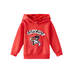 [1件3折价:65.7]米喜迪mecity童装春新款女男童米奇新年拜年服潮流休闲卫衣