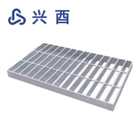 兴酉 镀锌钢格栅排水沟盖板 厚60mm 平方米
