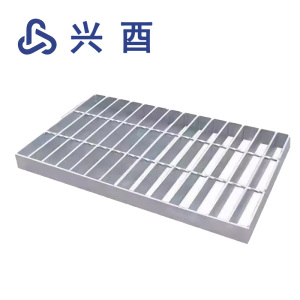 兴酉 镀锌钢格栅排水沟盖板 厚60mm 平方米