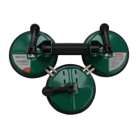 长鹿 三爪玻璃吸盘 三爪 个