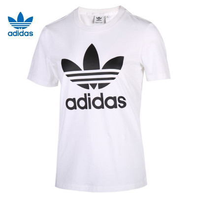 adidas阿迪达斯三叶草2020女子TREFOILTEE短袖T恤FM3311