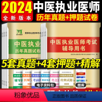[正版]2024年中医执业医师资格考试历年真题试卷及精解+考前绝密押题试卷考试辅导用书赠题库软件2023