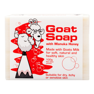 澳洲进口Goat Soap手工山羊奶皂蜂蜜味香皂100g/块 保湿补水 滋润营养 深层清洁 各种肤质通用