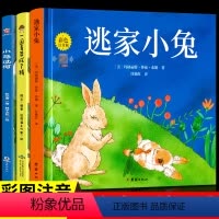 [全3册]一二年级课外阅读绘本 [正版]注音版逃家小兔绘本一二年级小学生幼儿园图书课外阅读书籍精装明天儿童读物注3-4-
