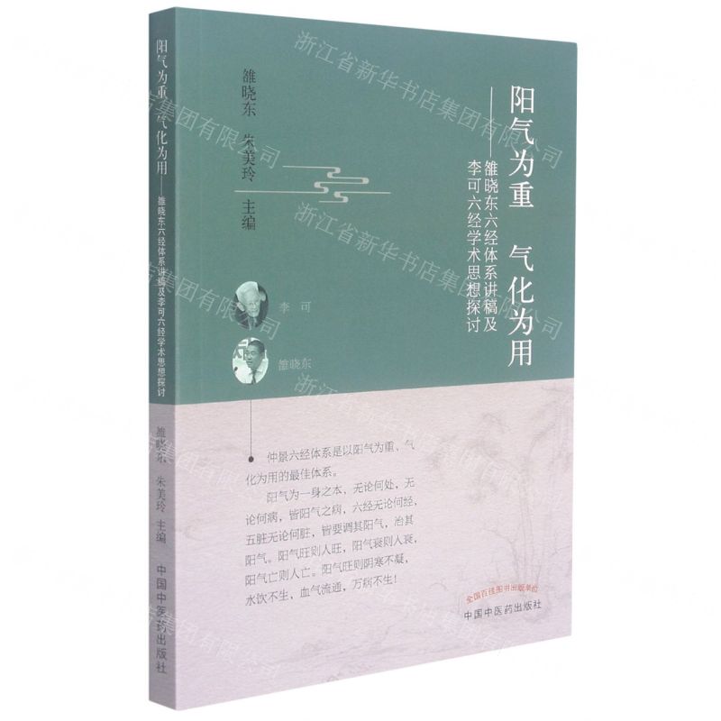 [N]阳气为重气化为用--雒晓东六经体系讲稿及李可六经学术思想探讨-9787513267014