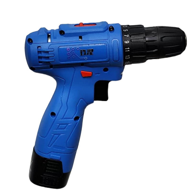 玖涅 锂电充电钻 电动螺丝批 18V两电一充 把