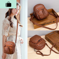 斜挎包女小包2020新款单肩包软皮复古手机包时尚百搭多隔层女士包NEW LAKE女士单肩包