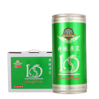 青岛亮动啤酒 原浆啤酒 扎啤 精酿啤酒 12度德式小麦 白啤 1L*6罐礼盒整箱装