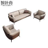 智叶舟商务沙发组合195*85*80cm(3+1+1)套