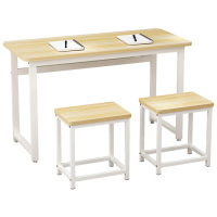 指臣课桌椅120*40*75CM套