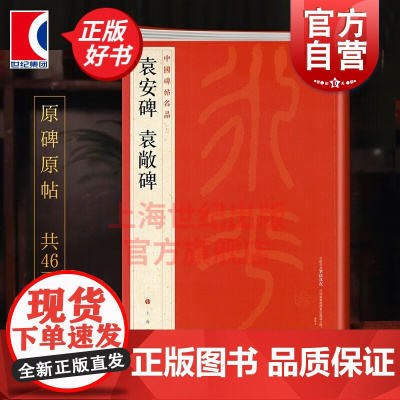 中国碑帖名品7·袁安碑袁敞碑 精选历代著名碑帖上海书画出版社书法篆刻字帖书籍