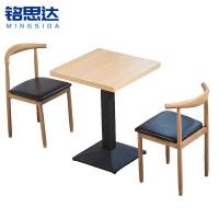 铭思达食堂餐桌60cm2椅套