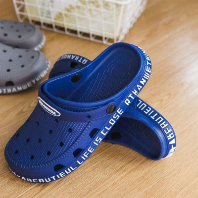 新款韩版洞洞鞋耐磨防滑洞洞鞋男沙滩凉鞋男户外工作司机洞洞鞋威珺