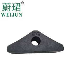 蔚珺橡胶止轮器仅汽车使用WJ1号-2个