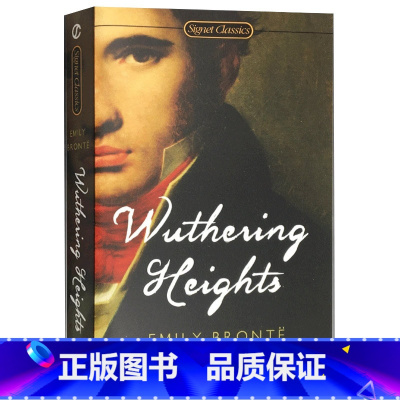 经典名著:Wuthering Heights呼啸山庄 [正版]英文原版经典小说柳林风声1984远大前程人性的枷锁简爱瓦尔