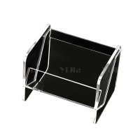 翌嘉YJ4123046 亚克力名片盒塑料收纳盒 102*80*80