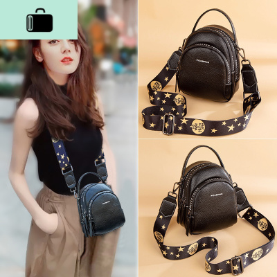 夏天竖型三层小包包2020新款潮时尚百搭单肩斜挎包ins手机包女包NEW LAKE女斜挎包