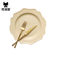 梵澜狸陶瓷餐盘TA78 个