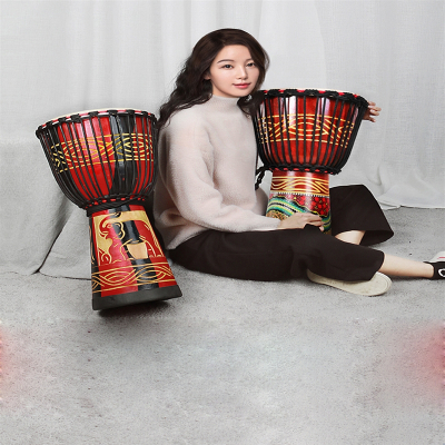 儿童非洲手鼓斗牛士标8幼儿园成人初学者入门丽江手鼓标准1012寸_标10拍了备注