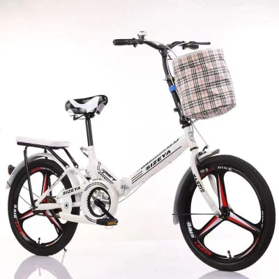 免安装折叠清仓便宜减震自行车超轻便携20/22/寸男女式学生车
