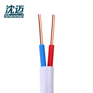 沈迈 铜芯硬电线 ZR-BVVB-2*1.0mm²(95米) /捆