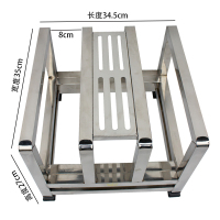 金迪乐304不锈钢刀具架菜板架砧板架多功能菜刀收纳架