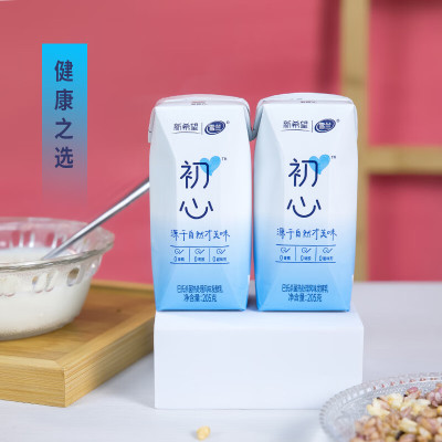 新希望 雪兰初心常温酸奶205g*10盒*1箱