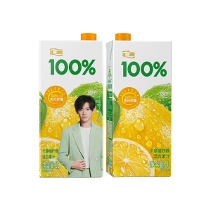 汇源100%阳光柠檬1L*2盒