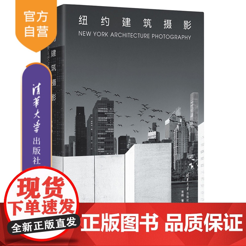 [正版新书]纽约建筑摄影 老阎 清华大学出版社 建筑摄影 纽约 曼哈顿