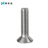 新凯益 304不锈钢十字平头螺丝沉头螺丝钉小机螺钉 M4*100[10只] 袋