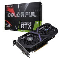 七彩虹Colorful RTX3050 6G灵动鲨 单显卡 GDDR6台式电脑主机吃鸡设计游戏显卡