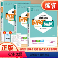 语文基础知识组合训练[人教版] 九年级下 [正版]2024新版 初中语文基础知识组合训练七八九年级上下册中考版 语文初一