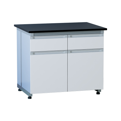 臻远 ZY5052110 实验室 工作台化验室操作台化验桌 钢木暖白1米边台