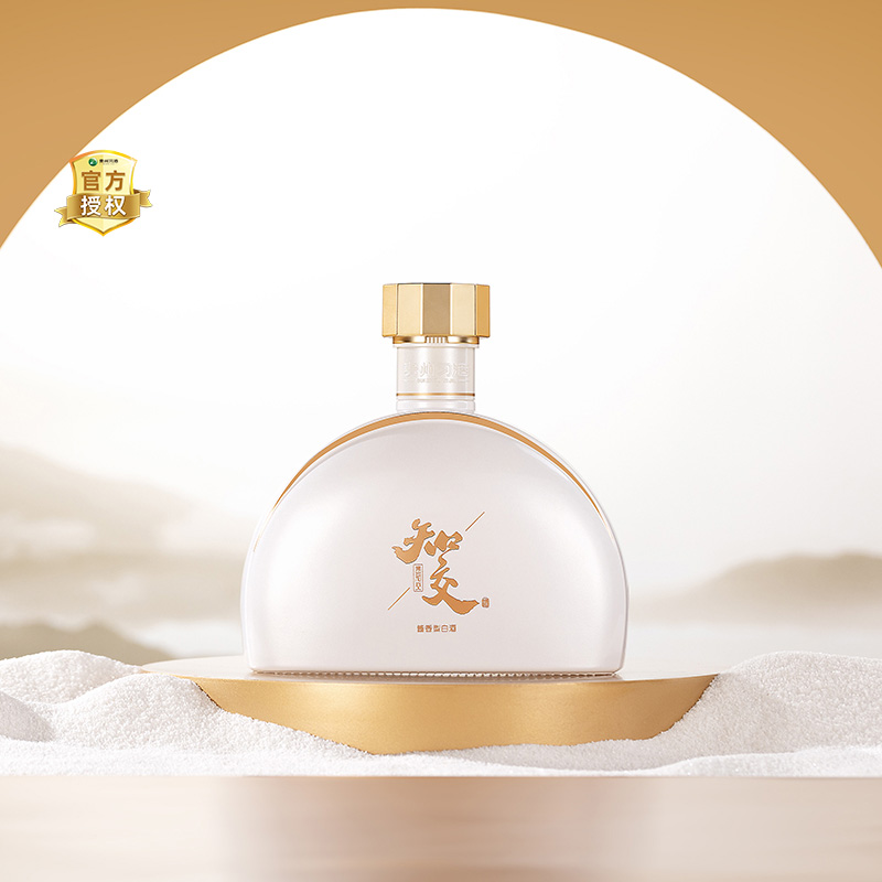 贵州习酒 知交酒遇知交 53° 酱香型白酒 500ml*1单瓶装