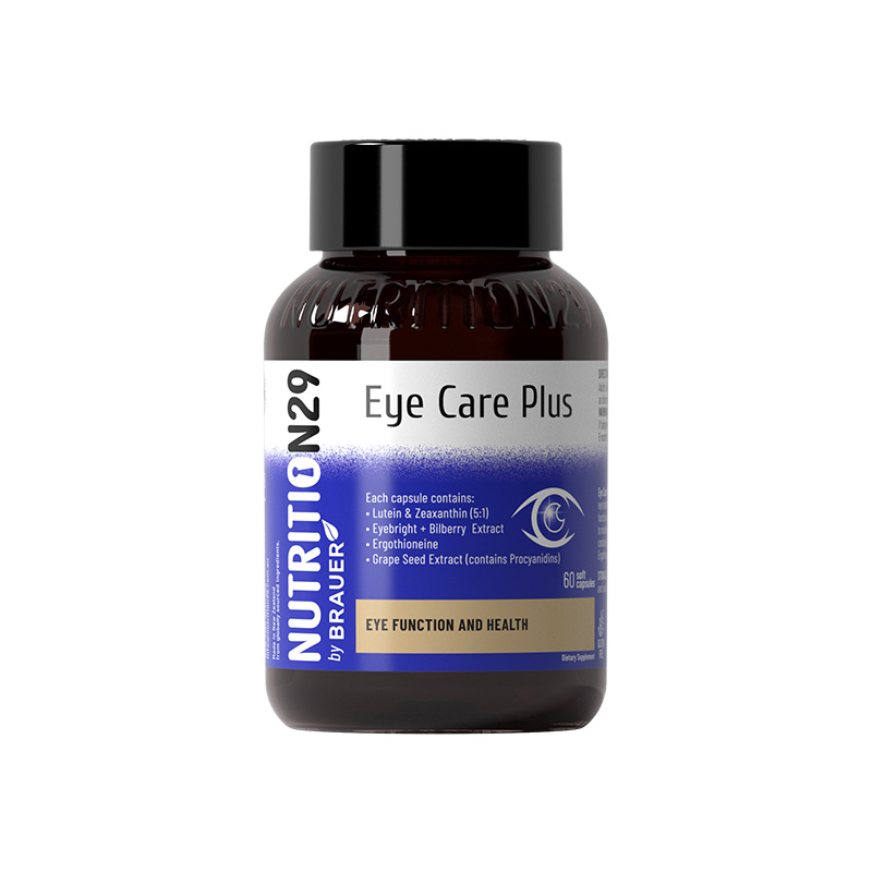 Nutrition29纽西臣护眼宁软胶囊9合1升级版60粒PLUS版 全新配方 小分子易吸收 膳食营养补充剂