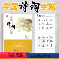 诗词 行楷 [正版]中国诗词大荟楷书行楷李放鸣书语文汉字书法临摹写字帖楷体硬笔书法练字帖控笔训练钢笔字帖练字成人练字每日
