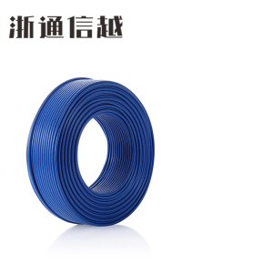 浙通信越 电线 国标塑铜线 单芯股 BV 2.5 /米 多色 100米/盘