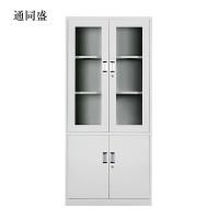 通同盛钢制资料柜档案柜财务凭证柜带锁储物柜铁皮柜书柜大器械文件柜