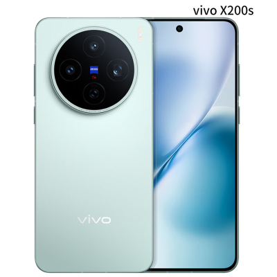 vivo X200s 16GB+1TB 薄荷蓝 6200mAh电池 天玑9400+ 蔡司潜望长焦 声波指纹 AI 5G手机