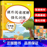 语文 [正版]小学五年级阅读理解训练题语文专项训练书阶梯人教版课外阅读练习题强化训练5上册下册同步练习册每日一练