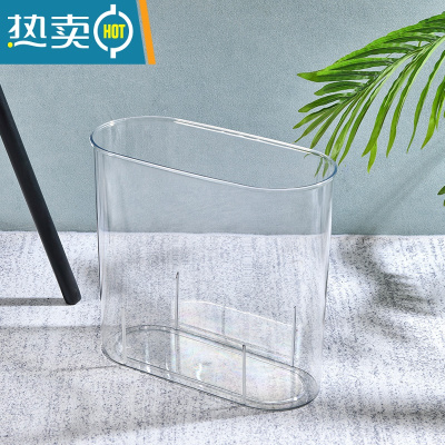 敬平垃圾桶家用客厅创意夹缝分类收纳桶无盖卫生间马桶窄厕所纸篓网红