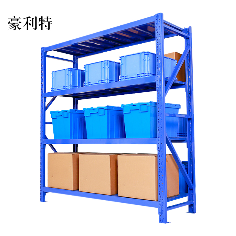 豪利特承重240kg货架置物架钢制货架长150宽50高200CM