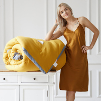 加厚保暖棉被子春秋被冬被芯学生宿舍单人空调被褥四季通用 150x200cm(6斤)冬被 浪漫之语