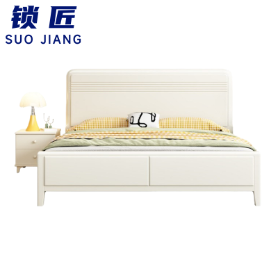 锁匠 简约木质床