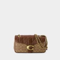 COACH/蔻驰女士链条斜挎包百搭实用潮酷单肩手提两用包