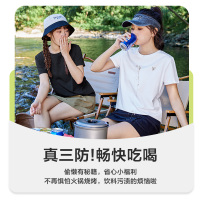 [2.5折价57元]唐狮三防T恤丨夏新款防水防污白色短袖T恤女休闲百搭正肩上衣