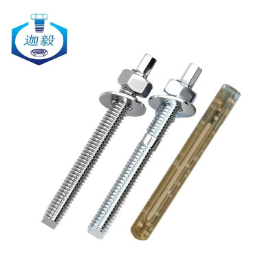 迦毅不锈钢化学锚栓M12*160套