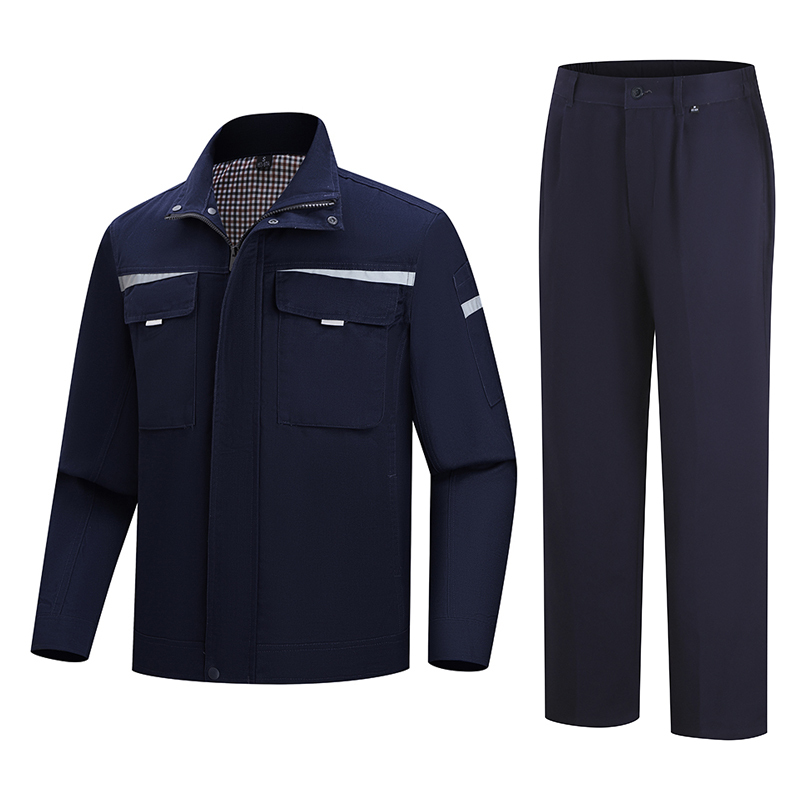 赞属 春秋长袖套装 LZJYT-1810藏蓝色M-4XL 套